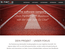 Tablet Screenshot of binaroo.com
